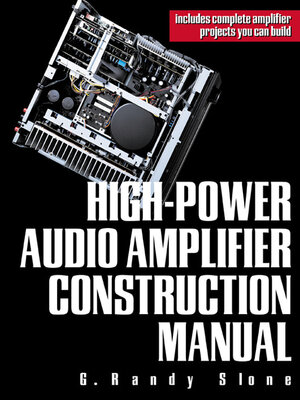 cover image of High-Power Audio Amplifier Construction Manual